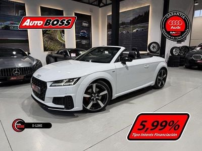 Blanco Usado 2019 Audi TT Roadster S-Line Descapotable | 29.900 €