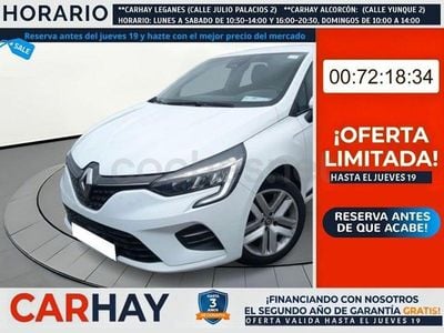 Usado Renault Clio V Business 86 CV (63 kW) 2020 Blanco Berlina