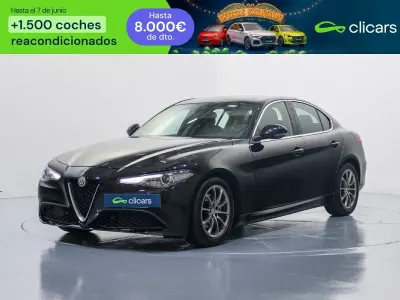 Usado Alfa Romeo Giulia 150 CV (110 kW) 2016 Negro Berlina