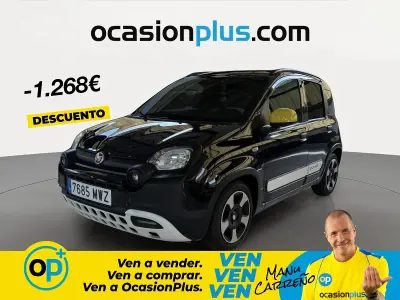 Usado Fiat Panda 70 CV (51 kW) 2024 Negro Utilitario