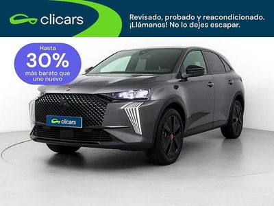 Usado DS Automobiles DS7 Crossback Performance 130 CV (95 kW) 2023 Gris / plata SUV