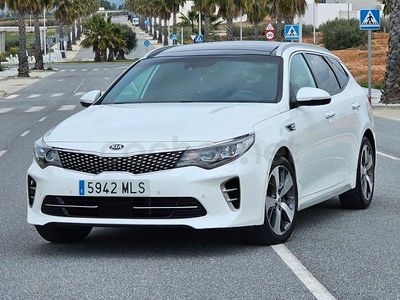 Usado Kia Optima GT-Line 141 CV (103 kW) 2018 Blanco Familiar