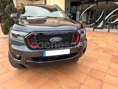 Gris / plata Usado 2021 Ford Ranger Wildtrack Recogida | 36.900 € (Precio justo)