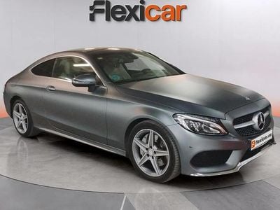 Usado Mercedes C300 245 CV (180 kW) 2016 Gris Coupe