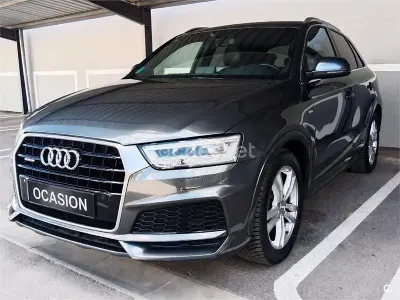 Usado Audi Q3 Attraction 184 CV (135 kW) 2017 Gris / plata SUV