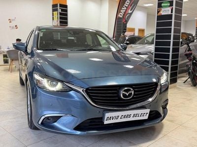Usado Mazda 6 Luxury 150 CV (110 kW) 2016 Azul Berlina