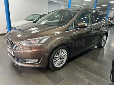 Usado Ford C-MAX Titanium 120 CV (88 kW) 2016 Marrón Monovolumen