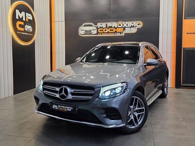 Usado Mercedes GLC220 170 CV (125 kW) 2018 Gris / plata SUV