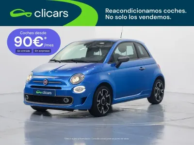 Używany Fiat 500 Pop 69 KM (50 kW) 2018 Niebieski Hatchback