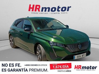 Usado Peugeot 308 Allure 131 CV (96 kW) 2023 Verde Berlina
