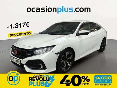 Usado Honda Civic Elegance 129 CV (94 kW) 2017 Blanco