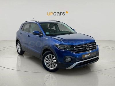 Usado VW T-Cross Advance 110 CV (80 kW) 2022 Azul SUV