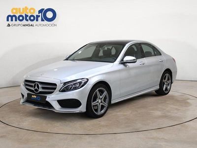 Usado Mercedes C220 170 CV (125 kW) 2017 Gris Berlina