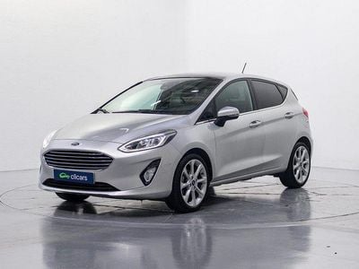 Gris Usado 2017 Ford Fiesta Titanium Berlina | 10.690 € (Precio justo)
