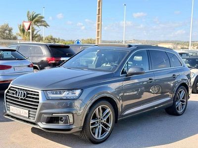 Usado Audi Q7 S-Line 374 CV (275 kW) 2018 Gris SUV