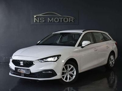 Usado Seat Leon ST Reference 116 CV (85 kW) 2021 Blanco Familiar