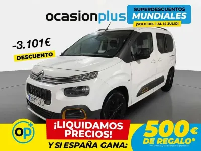 Usado Citroën Berlingo Rip Curl 131 CV (96 kW) 2021 Blanco Monovolumen
