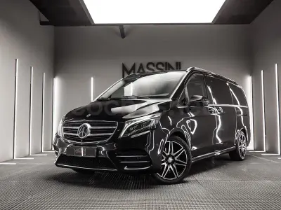 Usado Mercedes V250 Avantgarde 204 CV (150 kW) 2017 Negro Monovolumen