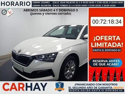 Usado Skoda Scala Ambition 95 CV (69 kW) 2022 Blanco Utilitario