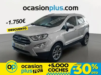 Usado Ford Ecosport Titanium 125 CV (91 kW) 2019 Gris SUV
