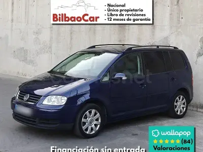 Usado VW Touran Highline 140 CV (102 kW) 2004 Azul Monovolumen