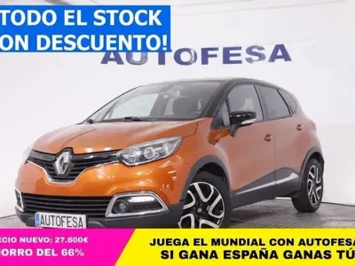 Usado Renault Captur 90 CV (66 kW) 2015 Naranja SUV