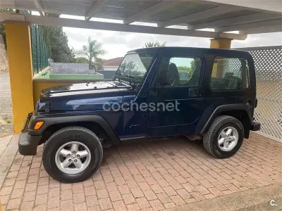 Usado Jeep Wrangler 178 CV (130 kW) 1997 Azul SUV