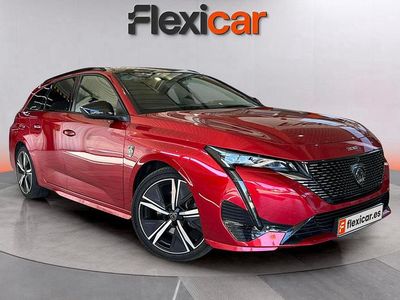 Usado Peugeot 308 SW GT 131 CV (96 kW) 2022 Rojo Familiar