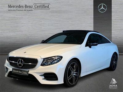 Usado Mercedes E220 AMG line 194 CV (142 kW) 2017 Blanco Coupe