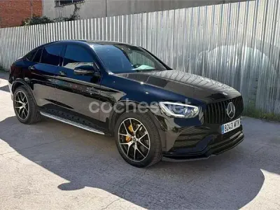Usado Mercedes GLC300de 306 CV (225 kW) 2021 Negro Coupe