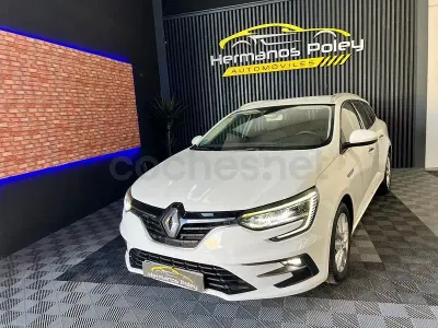 Usado Renault Mégane GrandTour Zen 115 CV (84 kW) 2021 Blanco Familiar