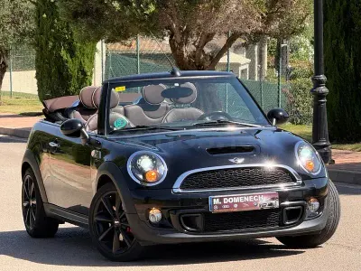 Usado Mini Cooper S Cabriolet 184 CV (135 kW) 2012 Negro Descapotable