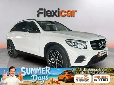 Usado Mercedes GLC220 170 CV (125 kW) 2019 Blanco SUV