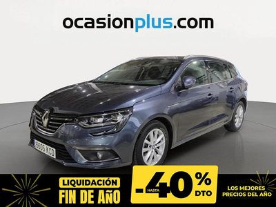 Gris Usado 2017 Renault Mégane GrandTour Zen Familiar | 13.250 € (Caro)