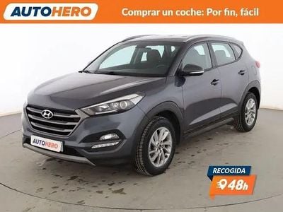 Usado Hyundai Tucson 115 HP (84 kW) 2018 Cinzento SUV