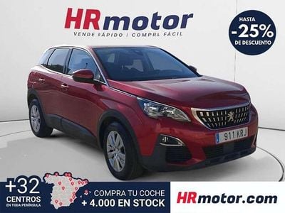 Käytetty Peugeot 3008 Active 132 HP (97 kW) 2018 Punainen Katumaasturi