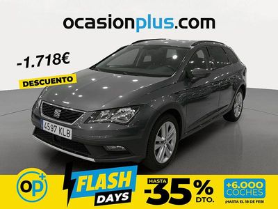 Usado Seat Leon 4Drive 180 CV (132 kW) 2018 Gris Familiar