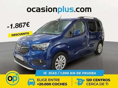 Azul Usado 2019 Opel Combo Innovation Monovolumen | 14.200 € (Precio justo)