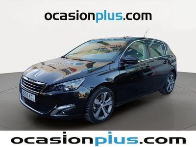 Usado Peugeot 308 Allure 120 CV (88 kW) 2017 Negro Utilitario