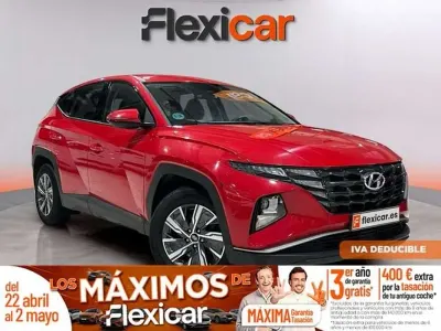 Begagnad Hyundai Tucson 150 HK (110 kW) 2023 Röd SUV