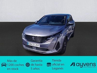 Usado Peugeot 3008 Allure 225 CV (165 kW) 2021 Gris SUV
