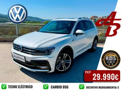 Usado VW Tiguan Sportline 150 CV (110 kW) 2018 Blanco SUV