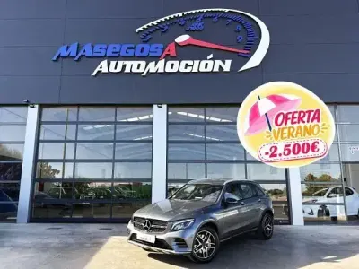 Usado Mercedes GLC43 AMG AMG 367 CV (269 kW) 2018 Gris SUV