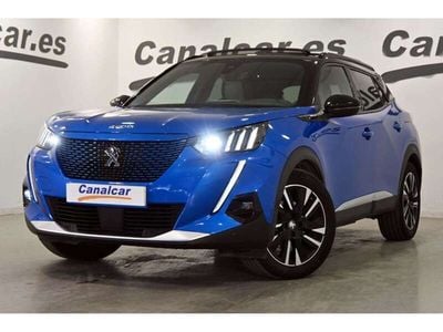 Azul Usado 2020 Peugeot e-2008 GT SUV | 26.590 €