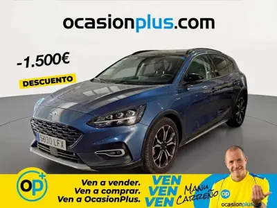 Usado Ford Focus Active 125 CV (91 kW) 2020 Azul Utilitario