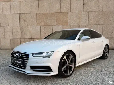 Usado Audi A7 Sportback S-Line 272 CV (200 kW) 2016 Blanco Utilitario