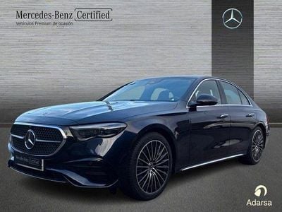 Usado Mercedes E220 AMG line 197 CV (144 kW) 2025 Azul náutico Berlina