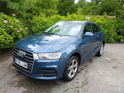 Usado Audi Q3 Sport 184 CV (135 kW) 2015 Azul SUV