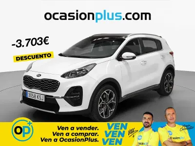 Usado Kia Sportage GT-Line 136 CV (100 kW) 2018 Blanco SUV