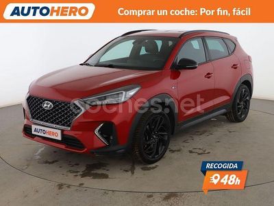 Rojo Usado 2019 Hyundai Tucson N Line SUV | 18.099 € (Un poco caro)